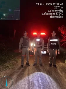 สภ.หัวตะพาน เพิ่มความเข้มข้นสายตรวจเชิงรุก เปิดสัญญาณไฟวับวาบป้องกันเหตุอาชญากรรมทั่วพื้นที่